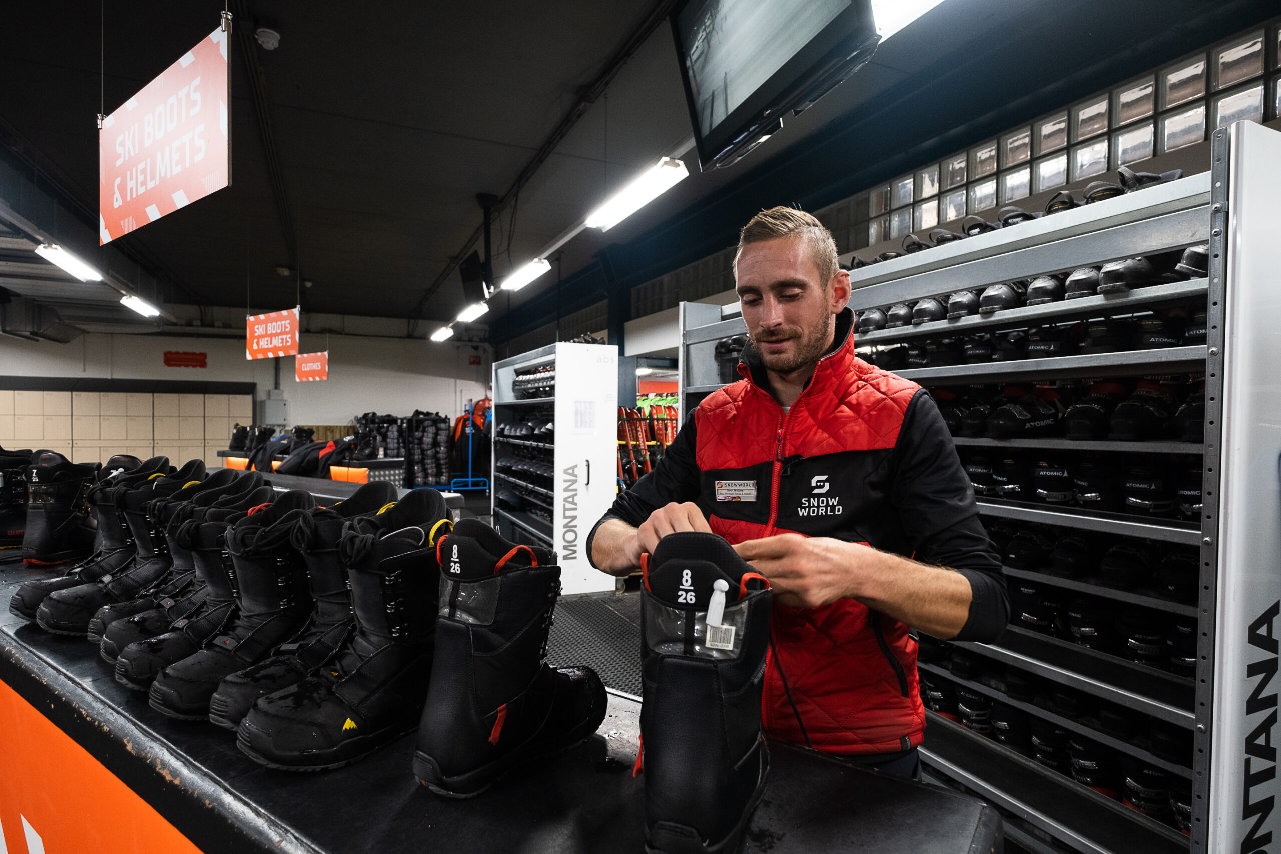 Medewerker Rental & Slopes SnowWorld