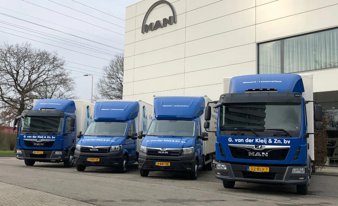 Chauffeur B - met opleiding tot vrachtwagenchauffeur (rijbewijs C) - Wasserij / Linnenverhuur G. van der Kleij & Zn.